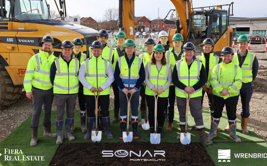 Wrenbridge and Fiera Real Estate break ground at Exemplar Grade A Industrial Site in Portsmouth